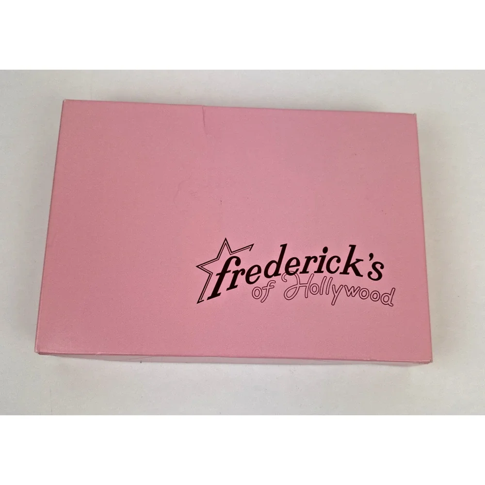 Vintage Fredericks of Hollywood EMPTY Pink box 1990s12